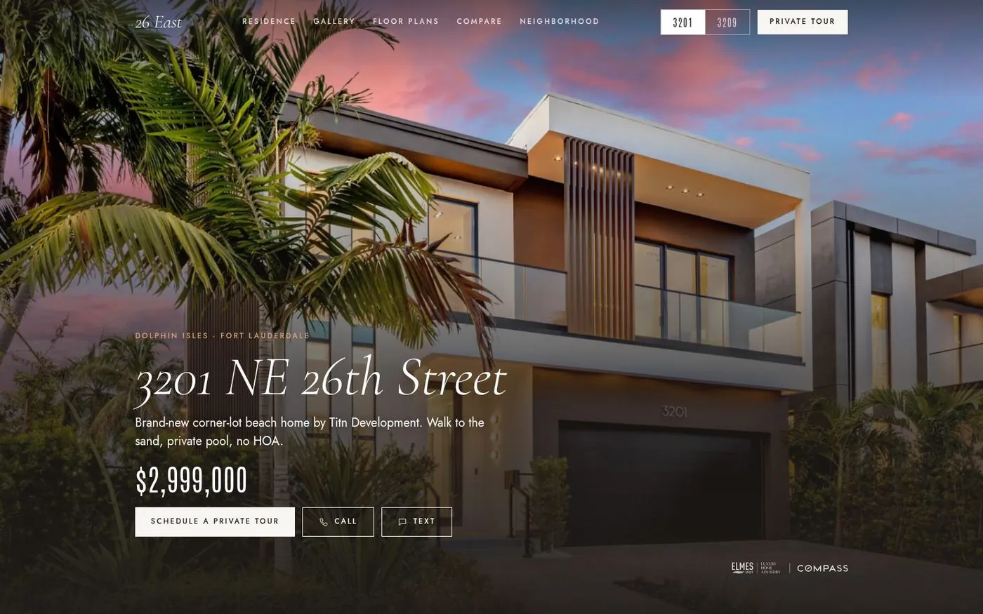 26east.homes property website